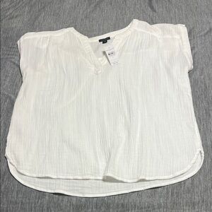 Ann Taylor White Blouse